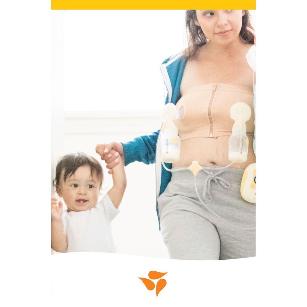 Medela Breast Pump Bra (Large), Babies & Kids, Nursing & Feeding,  Breastfeeding & Bottle Feeding on Carousell