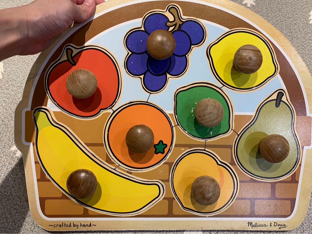 Melissa and 2025 doug fruit puzzle