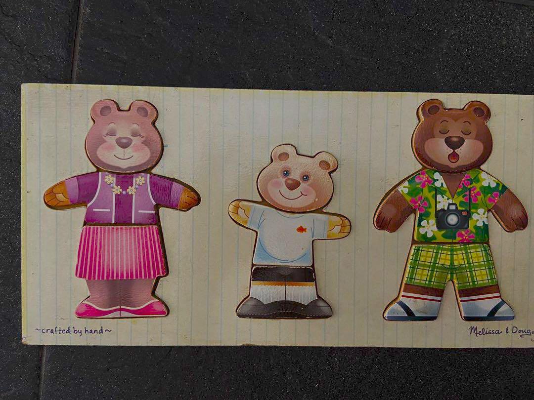 Melissa and doug hot sale teddy bear