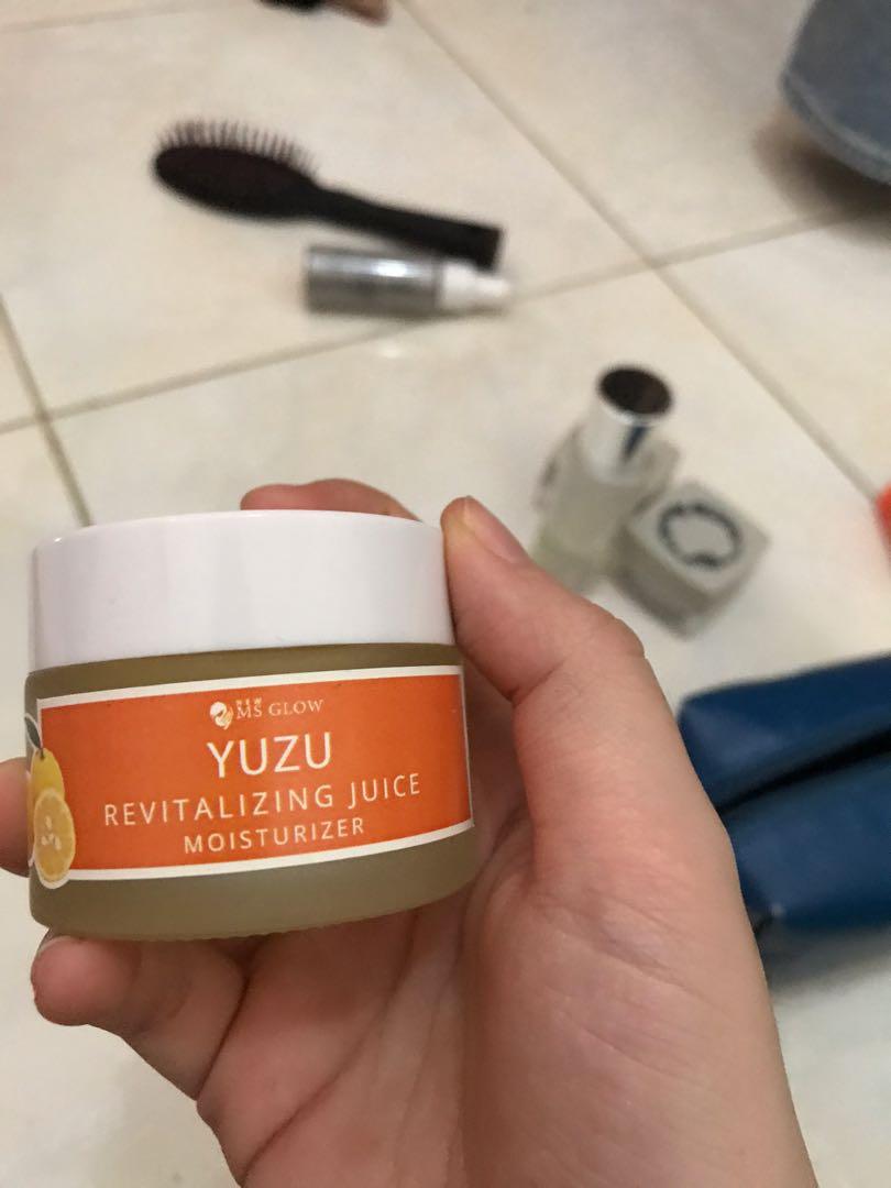yuzu moisturizer ms glow