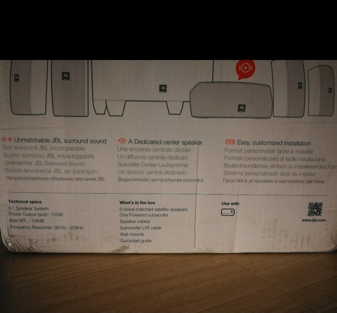Jbl cinema 610 specs clearance