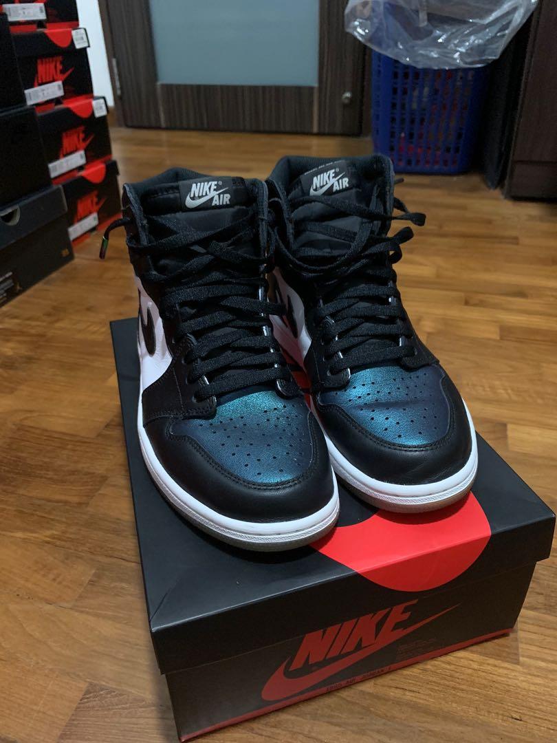Jordan 1 online chameleon on feet