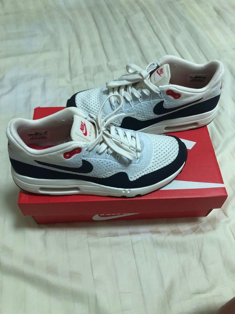 Nike Air Max 1 Flyknit Obsidian