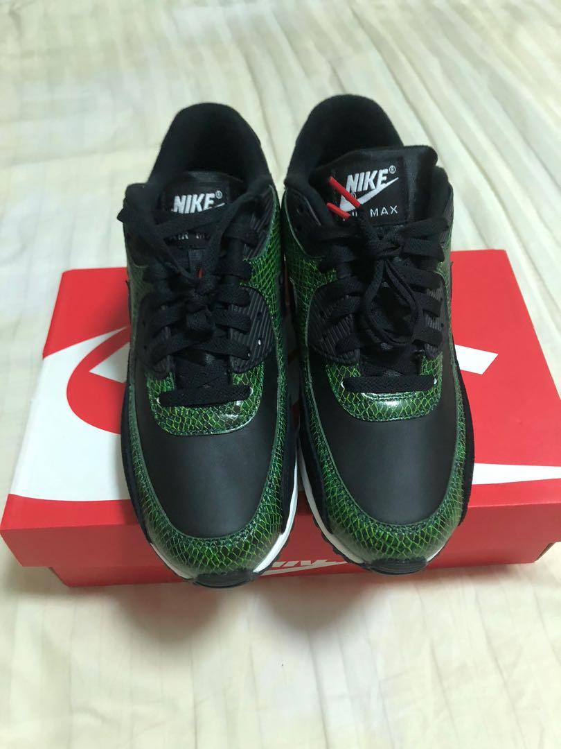 Nike Air Max 90 Python Green Men s Fashion Footwear Sneakers on Carousell