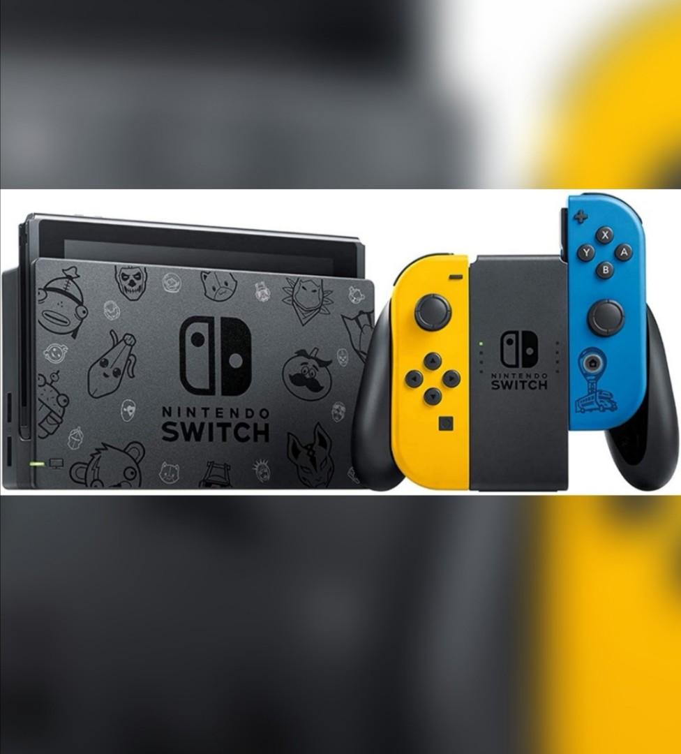 Nintendo Switch Console Nintendo switch fortnite wildcat bundle