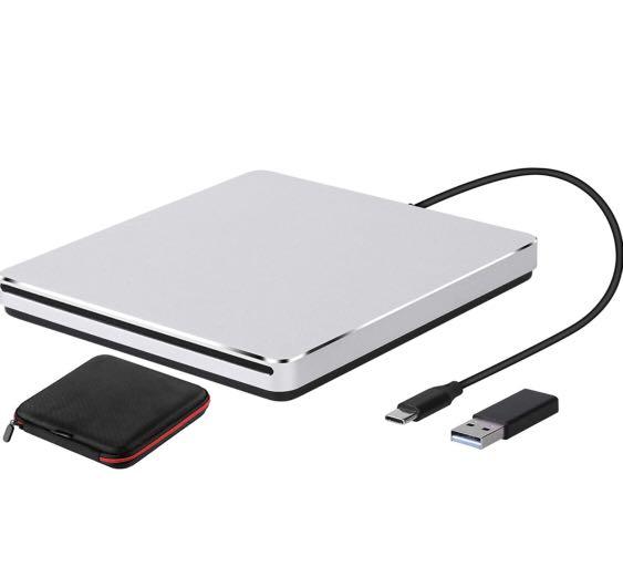 NOLYTH External DVD Drive USB 3.0 Portable CD DVD+/-RW Drive with