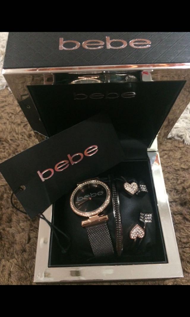 Original Bebe watch set brand new from US Women s Fashion