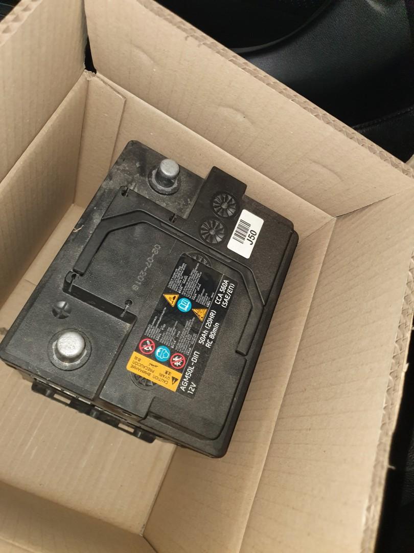 Original Kia Cerato Car Battery AGM start stop 50AH 12V 560A, Car