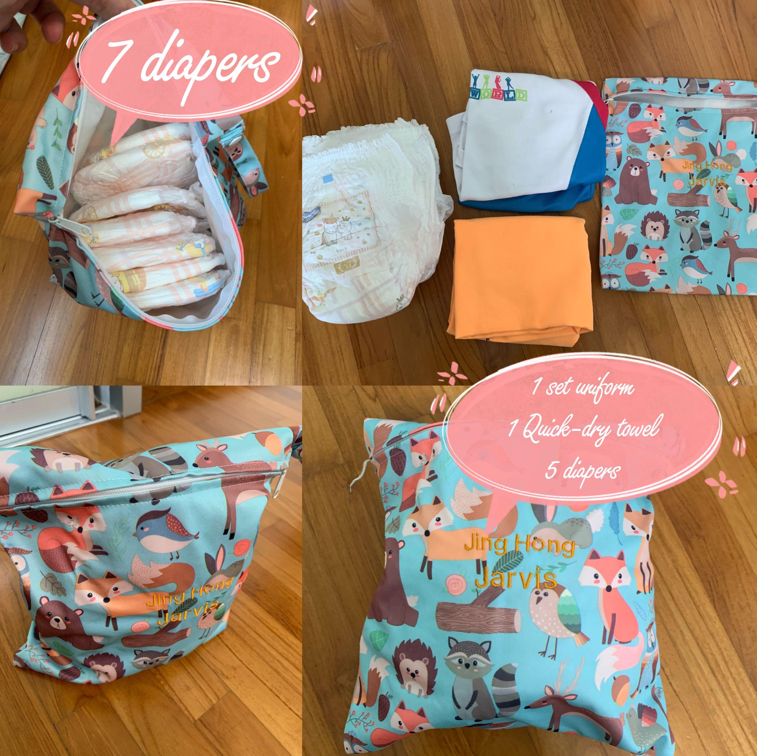 Diaper bag hotsell with name embroidered