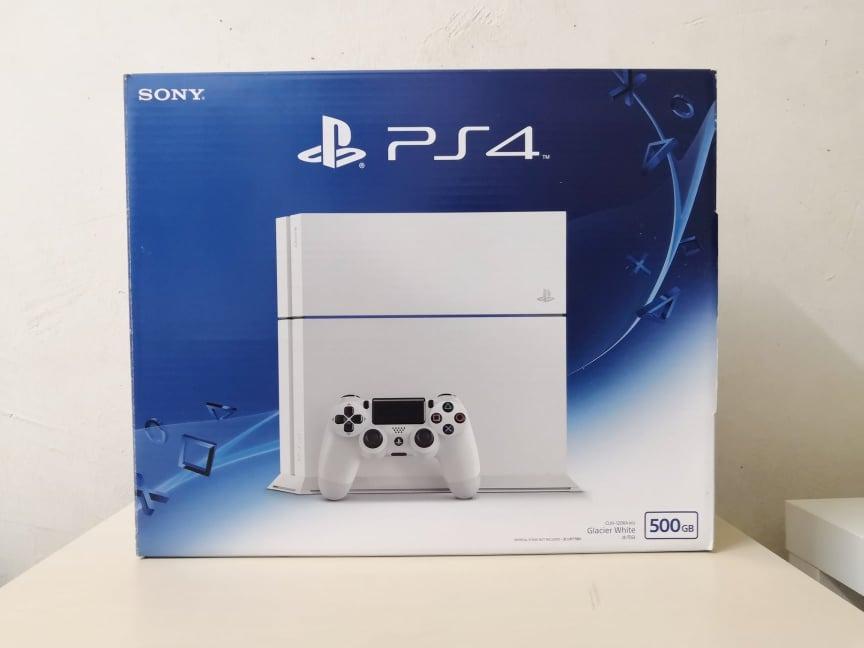 Playstation 4 glacier white 500gb shop