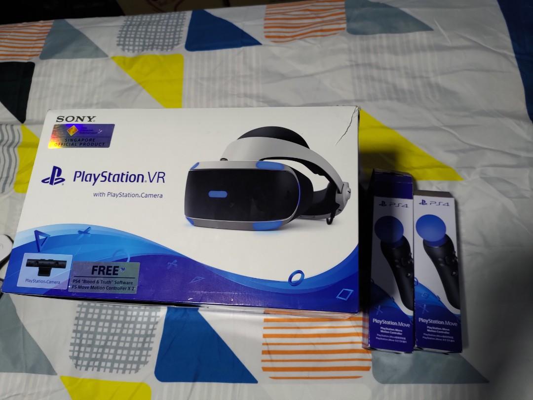 Playstation Vr Psvr Gen 2 Full Set Video Gaming Gaming Accessories Controllers On Carousell