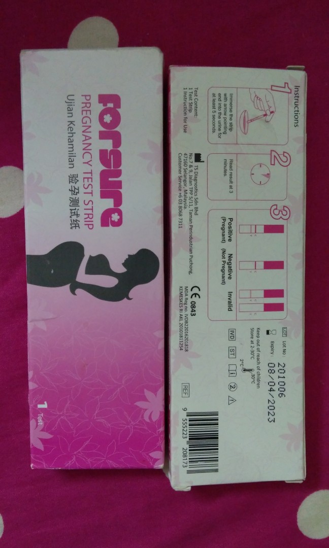 Pregnancy Test Ujian Kehamilan Kit Beauty Personal Care Hands Nails On Carousell
