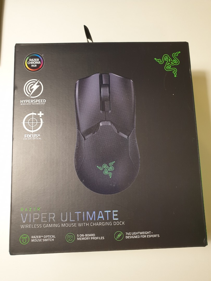 Razer Viper Ultimate V2 with tiger arc 2, Computers & Tech, Parts ...