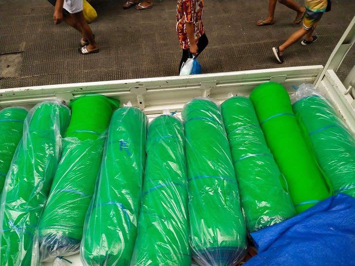 Safety net green lambat (Category: Construction Tools & Equipment) located in Manila. Submitted by joeyroque09 (Listing ID 1048280212, Image 1). Description: Pls txt me or call at 09177110098 for fast transaction. Thanks Safety net qty: 10rolls price: 4200roll 2.5m x 90m.