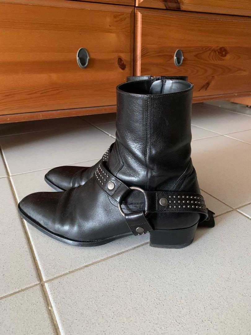 Ysl harness shop boots
