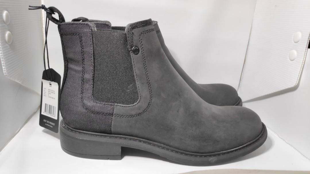 Sepatu G Star RAW Vacum Chelsea Boots Sepatu Kulit Asli