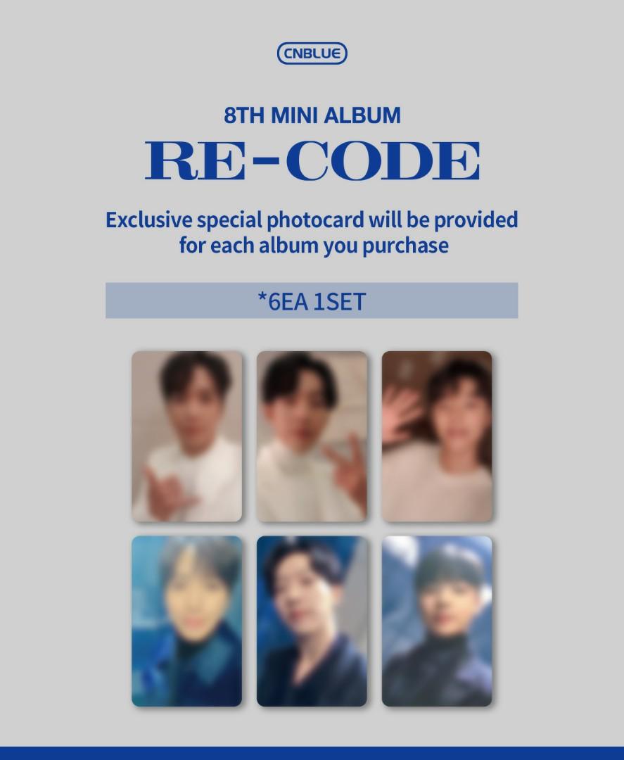 Sharing Cnblue 8th Mini Album Re Code Hobbies Toys Memorabilia Collectibles K Wave On Carousell