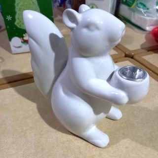 Squirrel Candle Holder