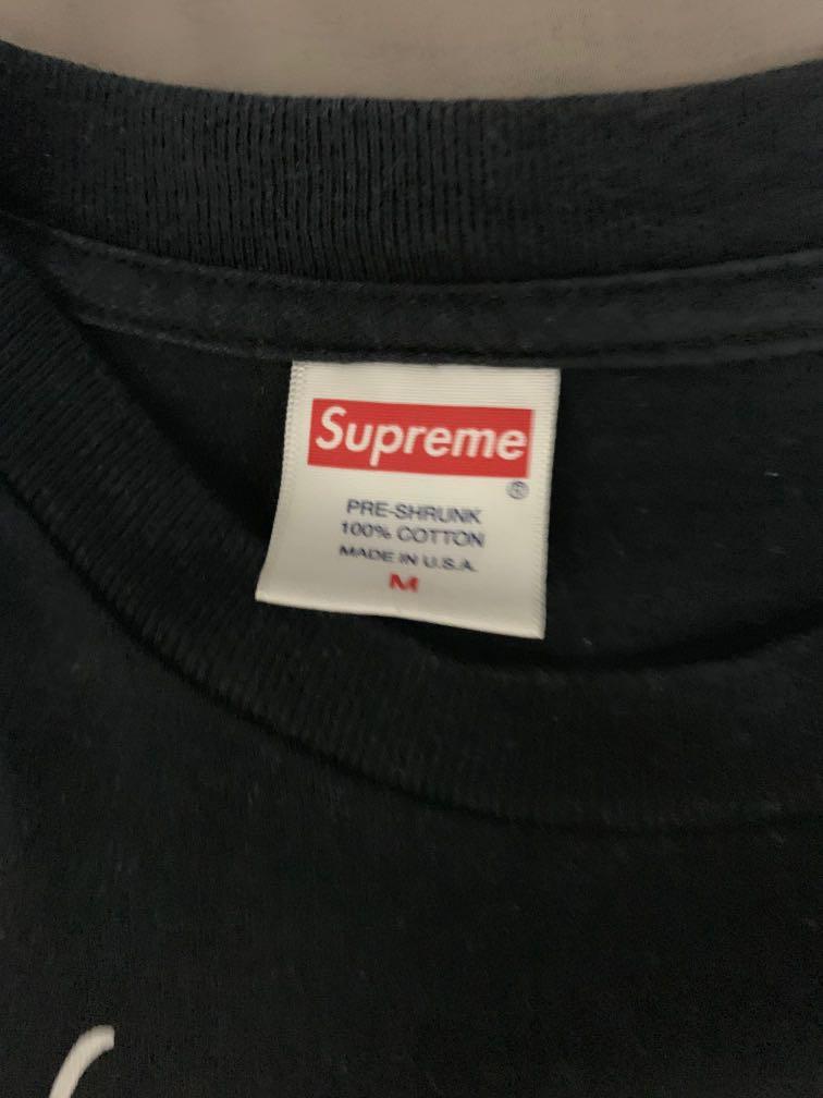 Supreme Madonna tee black M size, 男裝, 外套及戶外衣服- Carousell