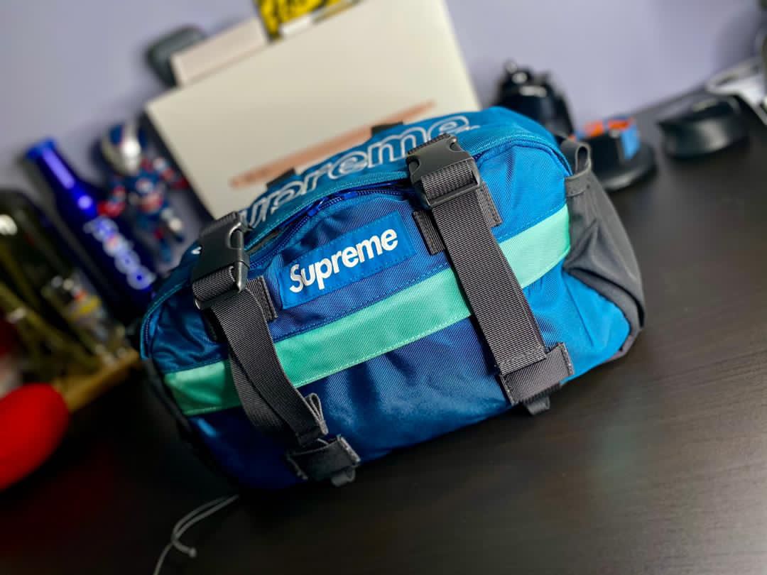 Supreme waist bag dark teal clearance