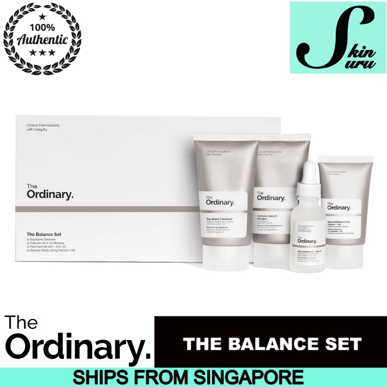 ordinary skincare balance set