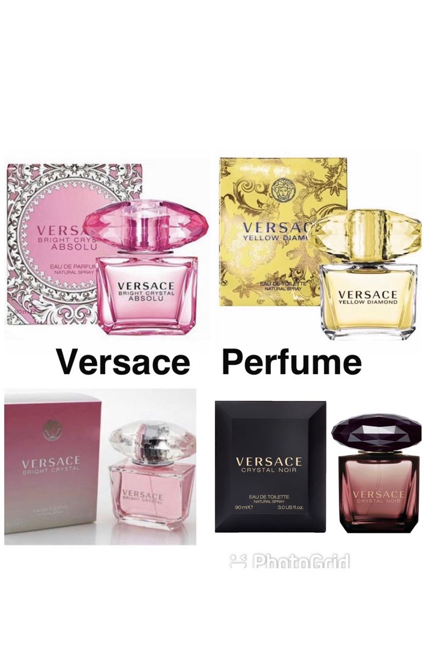 versace crystal noir description