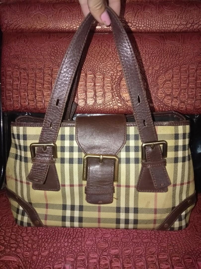 Burberry, Bags, Vintage Burberry Handbag
