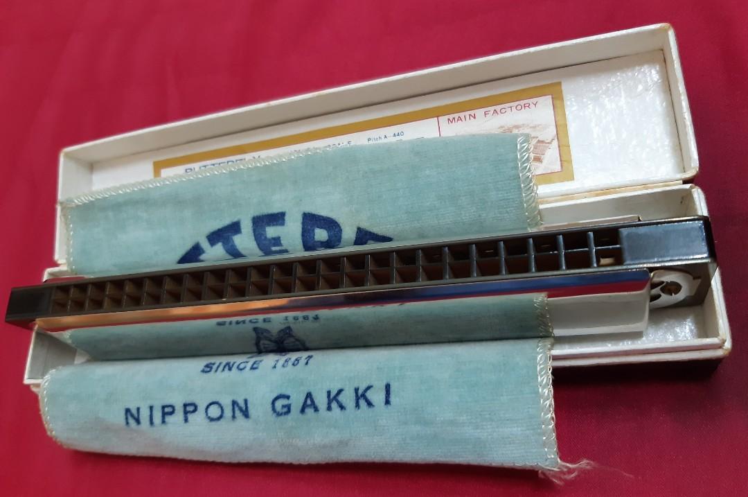Vintage Japan Harmonica Mouth organ, Hobbies & Toys, Music & Media