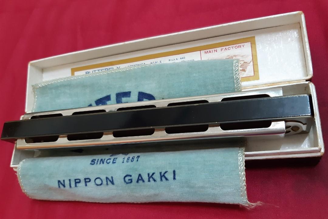 Vintage Japan Harmonica Mouth organ, Hobbies & Toys, Music & Media