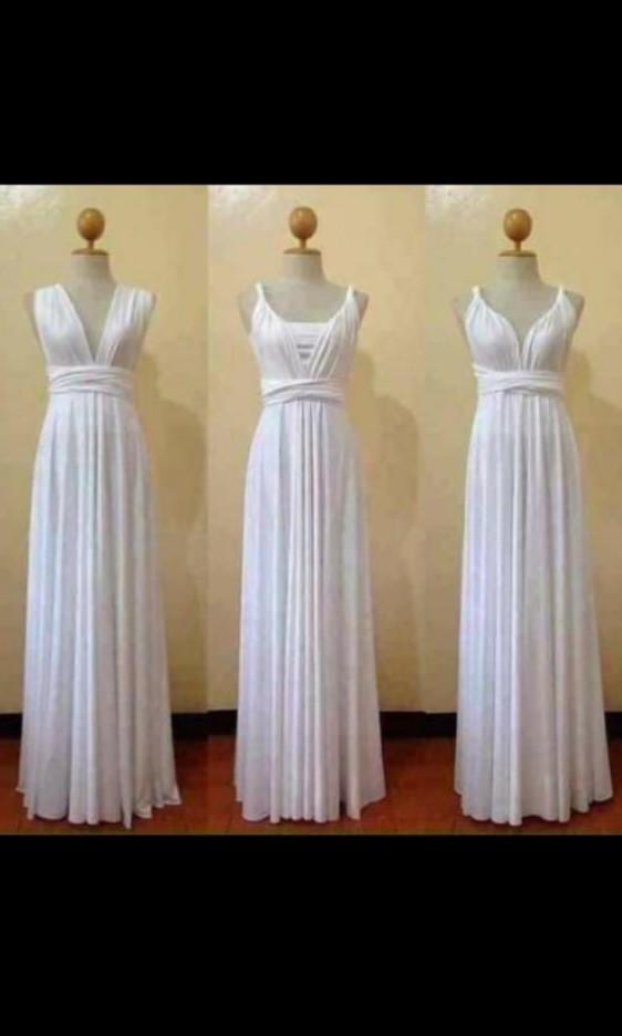 Infinity white dress hot sale
