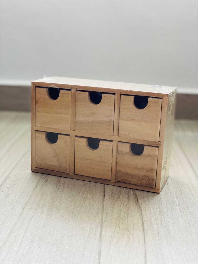 Wooden sales mini drawers
