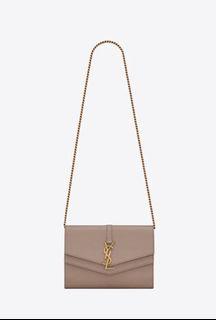 saint laurent sulpice chain wallet