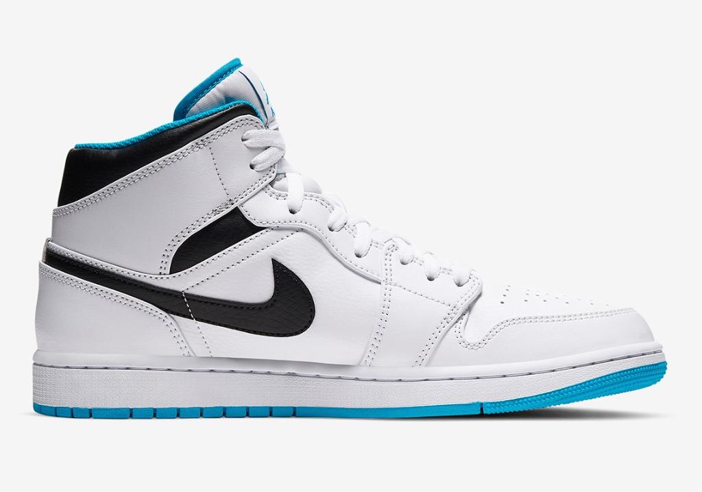 Aj 1 mid blue hot sale