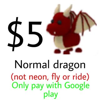 Adopt Me - Shadow Dragon (Post-Teen), Toys & Games, Video Gaming, In-Game Products on Carousell