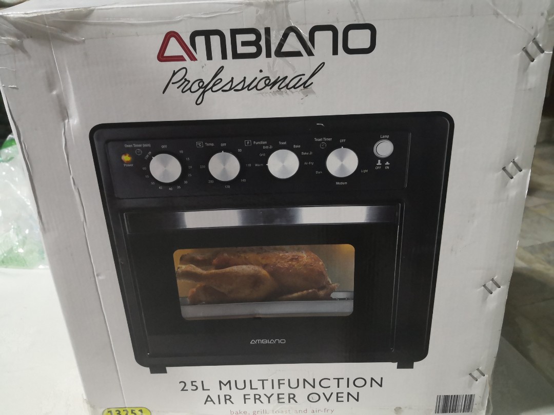 ambiano power air fryer oven