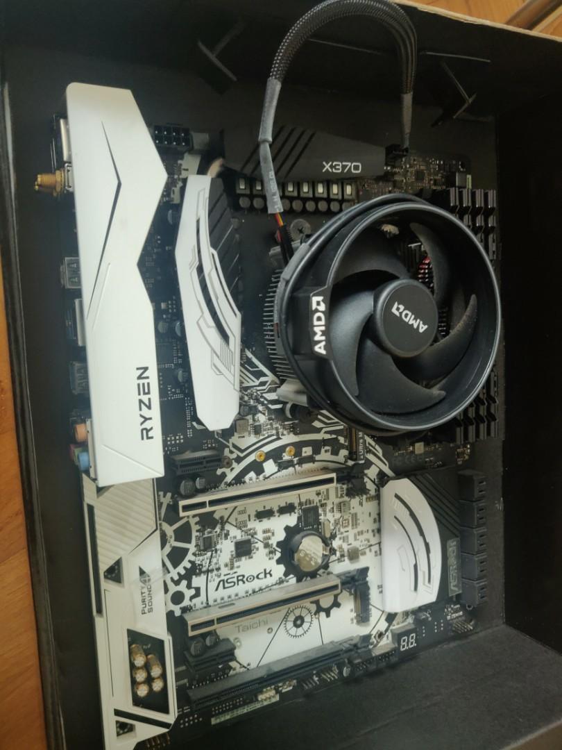 Asrock Taichi X370 Computers Tech Parts Accessories