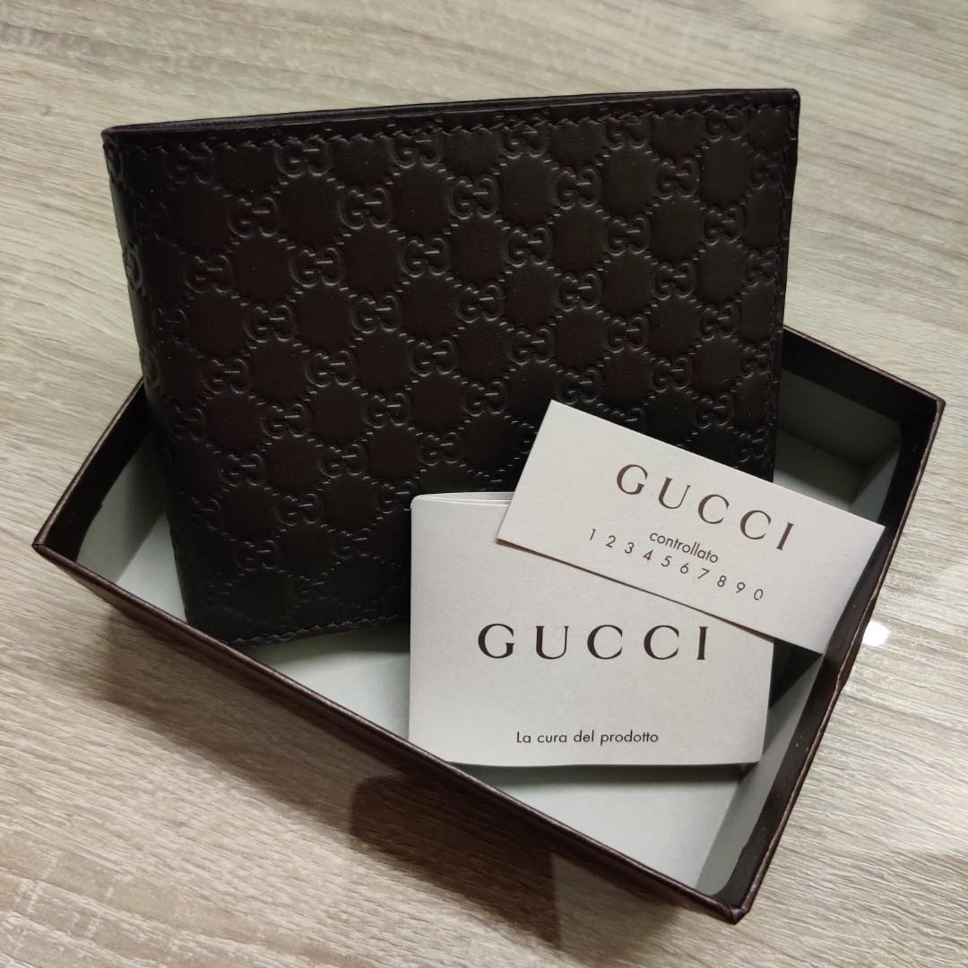 Authentic Gucci Controllato Men's Wallet, Luxury, Bags & Wallets on  Carousell