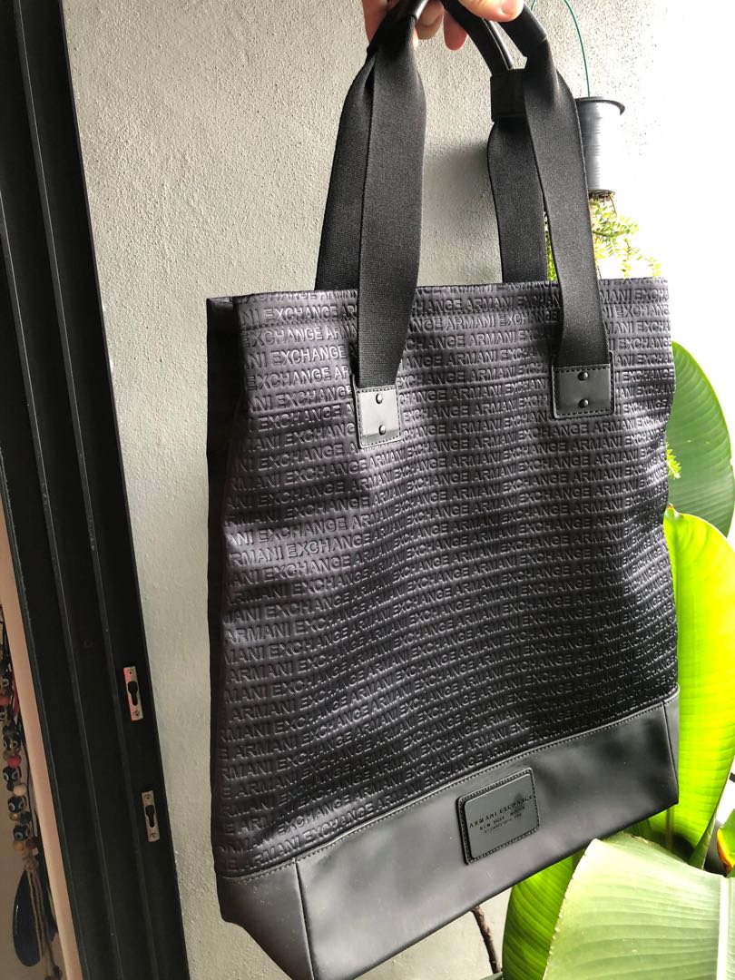 AX Armani Exchange Men Tote bag, Luxury, Bags & Wallets on Carousell