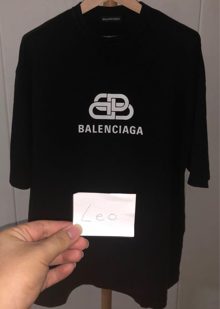 Balenciaga Interlock Tee S, Men's 