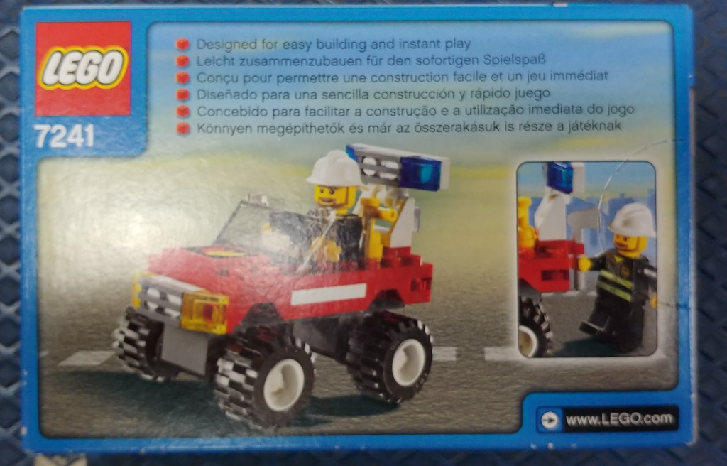 BNIB LEGO City Fire Car 7241 Hobbies Toys Toys Games on