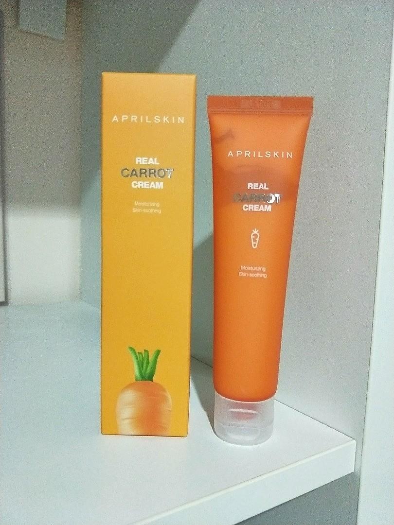 real carrot blemish clear cream
