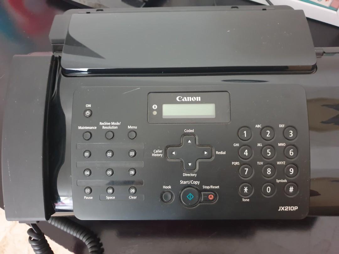 canon jx2100 printer fax copier no box