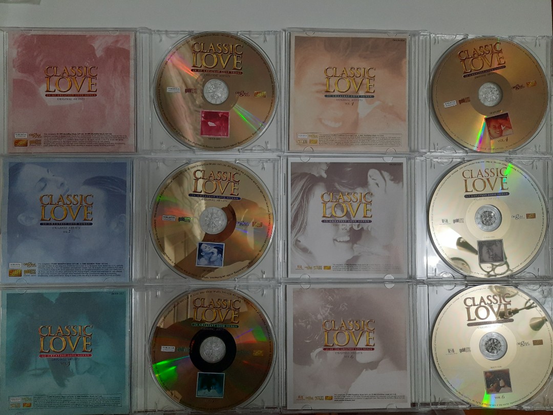 CD - Classic Love 120 Greatest Love Songs, 興趣及遊戲, 收藏品及