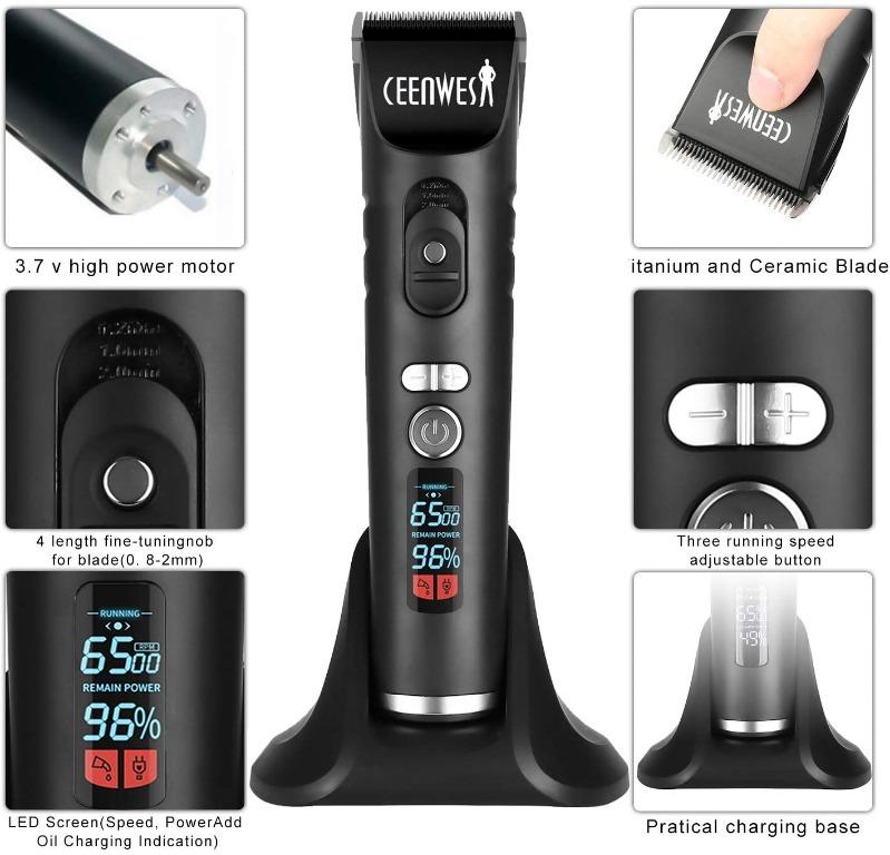 ceenwes hair clippers blade removal