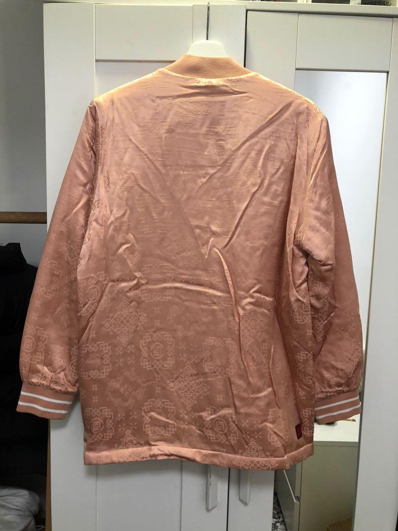 Clot Chinese Silk Jacket (Pink) Size M, 男裝, 外套及戶外衣服 
