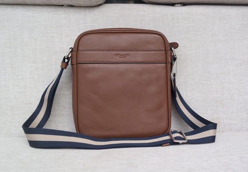 Coach Charles Flight Bag Men s Fashion Bags Sling Bags on Carousell