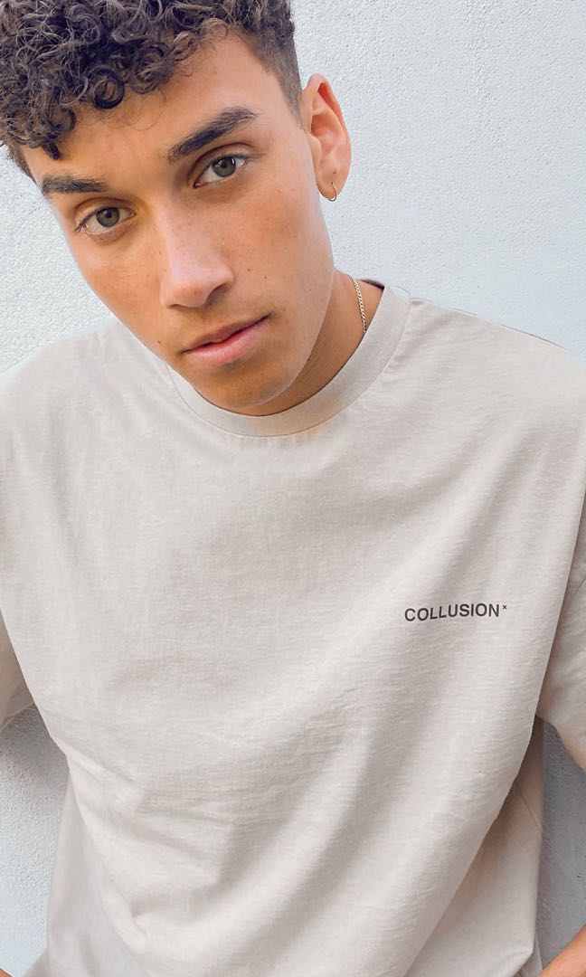 COLLUSION OVERSIZED T-SHIRT, Men's 