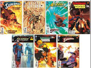 SUPERMAN COMIC BOOKS: Final Days of Superman Set, Superman Secret Origin Set, Superman Wedding Album, Superman Single Issues