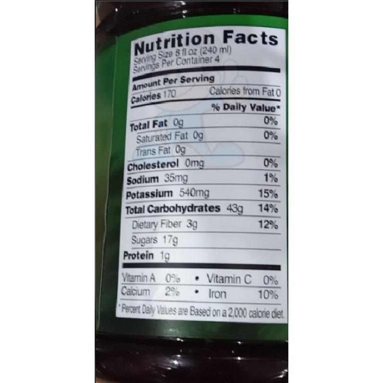 Del Monte Prune Juice (2 x 32 oz), Food & Drinks, Local Eats ...