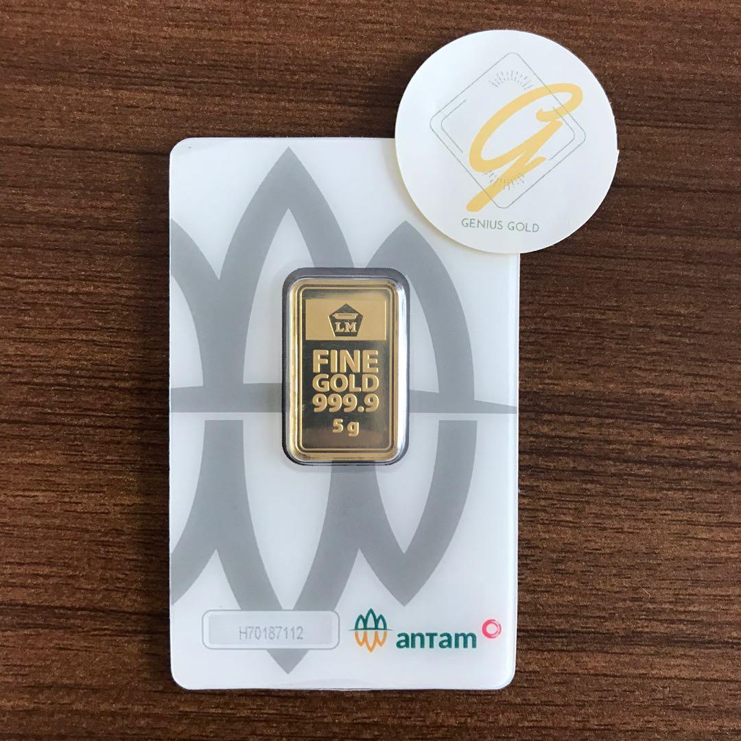 Emas Antam Logam Mulia 5 Gram